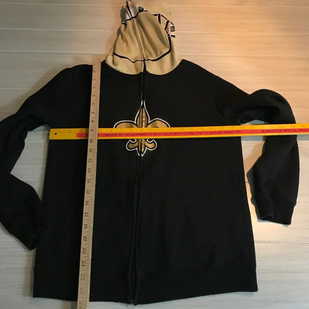 NFL team New Orleans Saints hooded Sweater Youth L - Picture 7 of 7